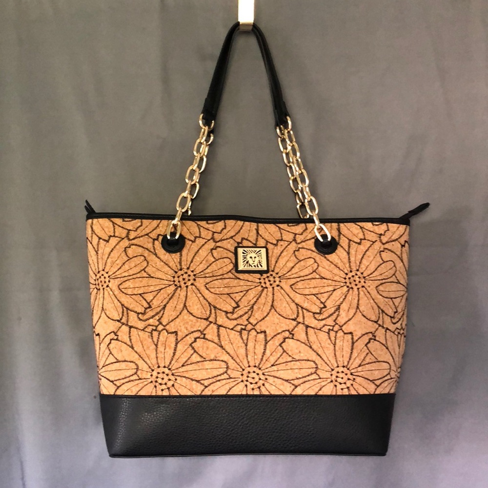 Anne Klein Embroidered Tote/Handbag